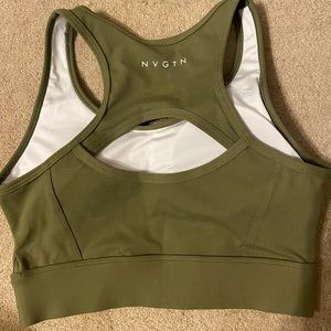 NVGTN Army Green Performance Bra